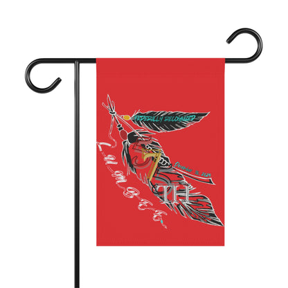 575 Feather Double-Sided Flag | Red