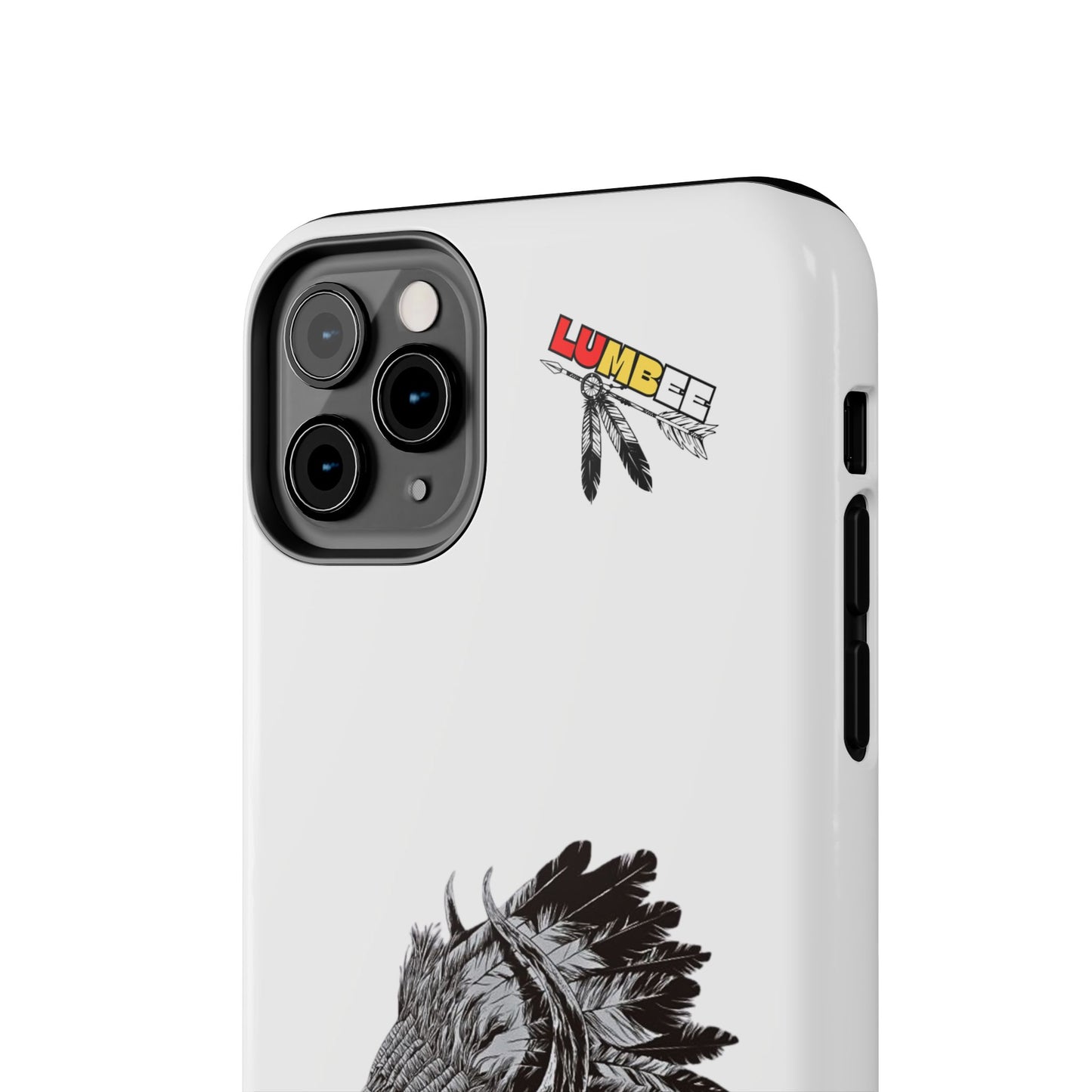 White Tough Phone Case — 910 Indian Chief