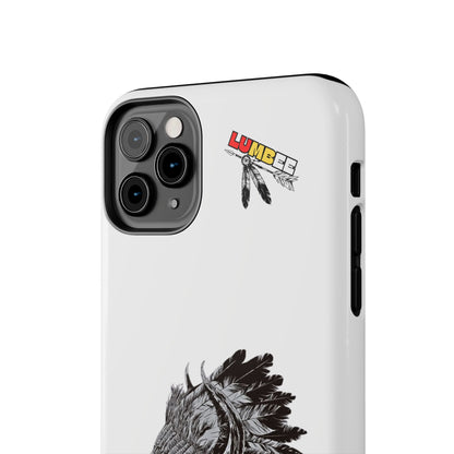 White Tough Phone Case — 910 Indian Chief