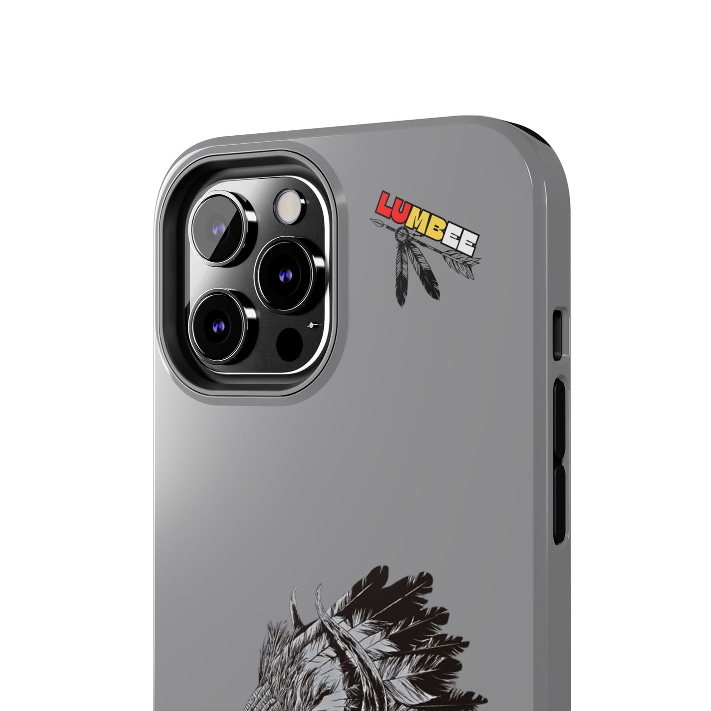 Grey Tough Phone Case — 910 Indian Chief