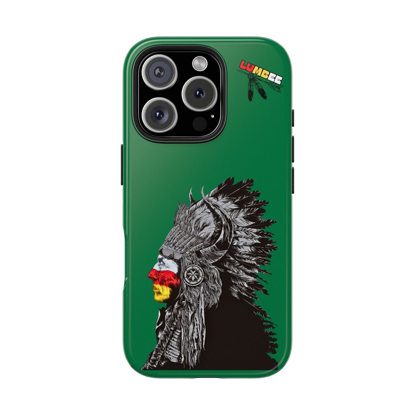 Green Tough Phone Case — 910 Indian Chief