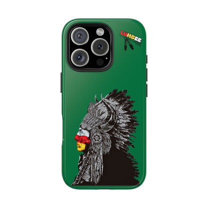Green Tough Phone Case — 910 Indian Chief