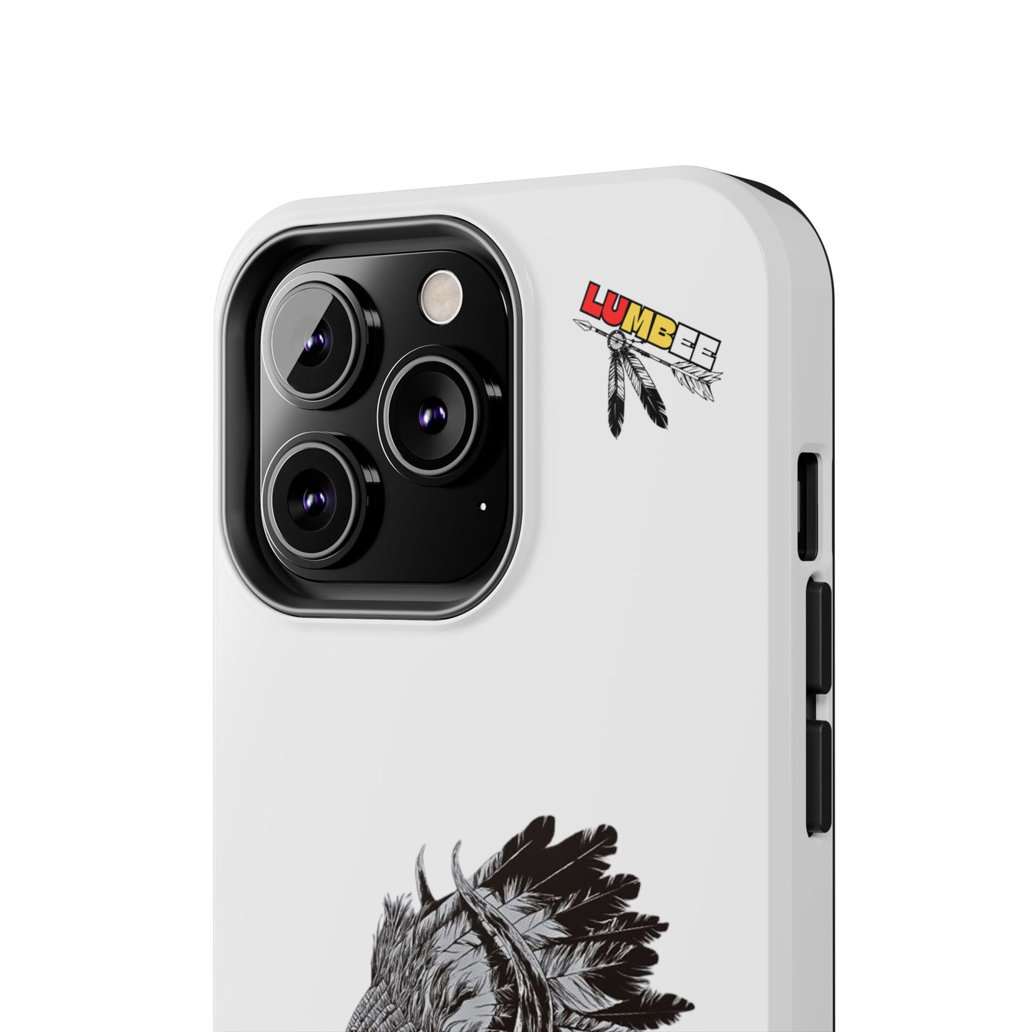 White Tough Phone Case — 910 Indian Chief