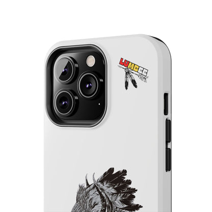 White Tough Phone Case — 910 Indian Chief