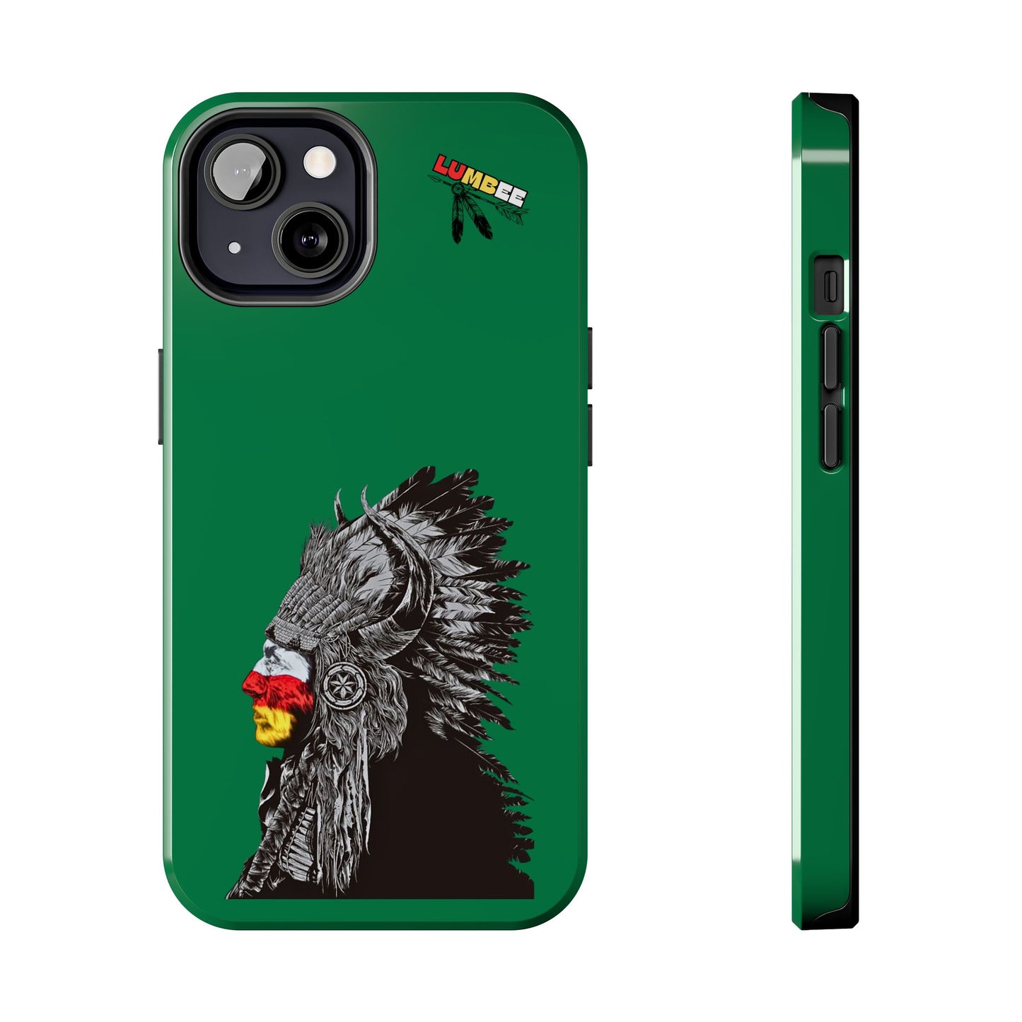 Green Tough Phone Case — 910 Indian Chief