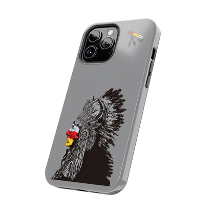 Grey Tough Phone Case — 910 Indian Chief