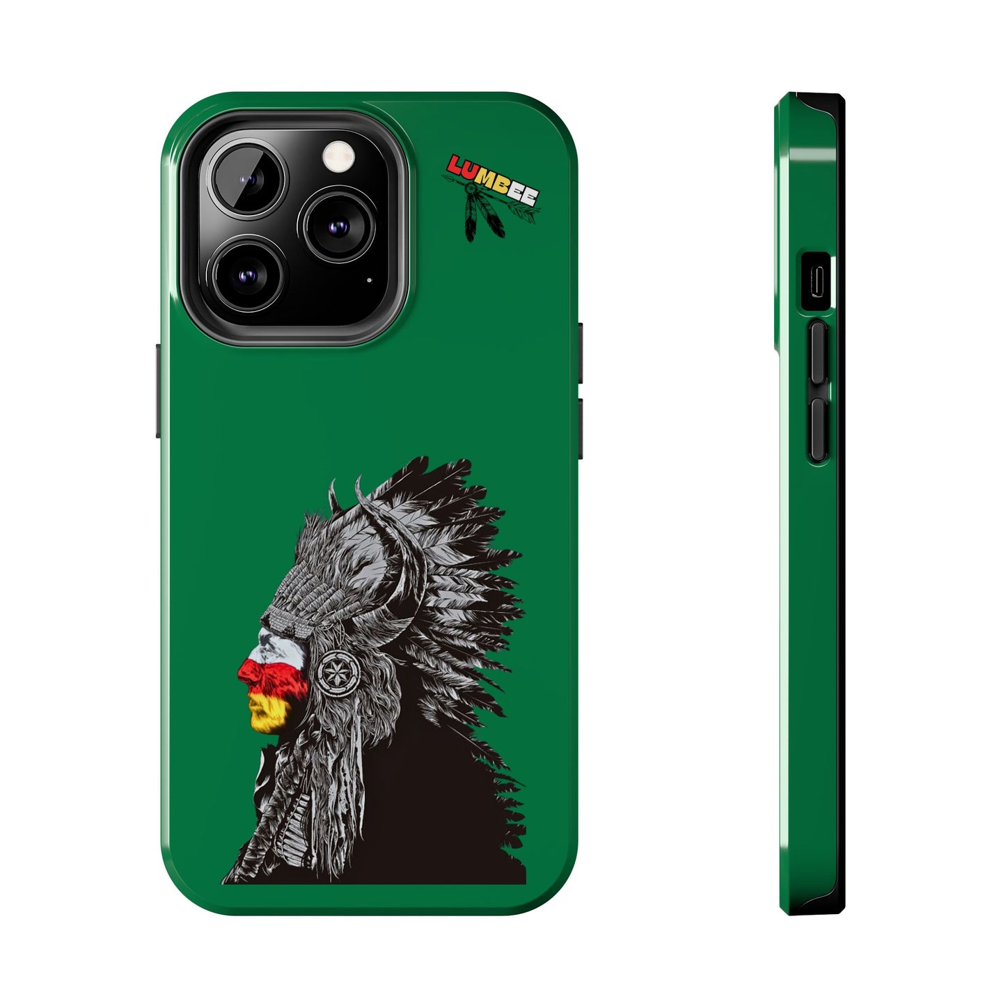 Green Tough Phone Case — 910 Indian Chief
