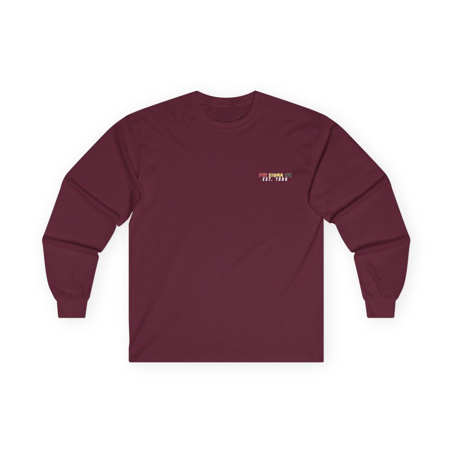 Phi Sigma Nu Long Sleeve Graphic Tee - Indian Chief