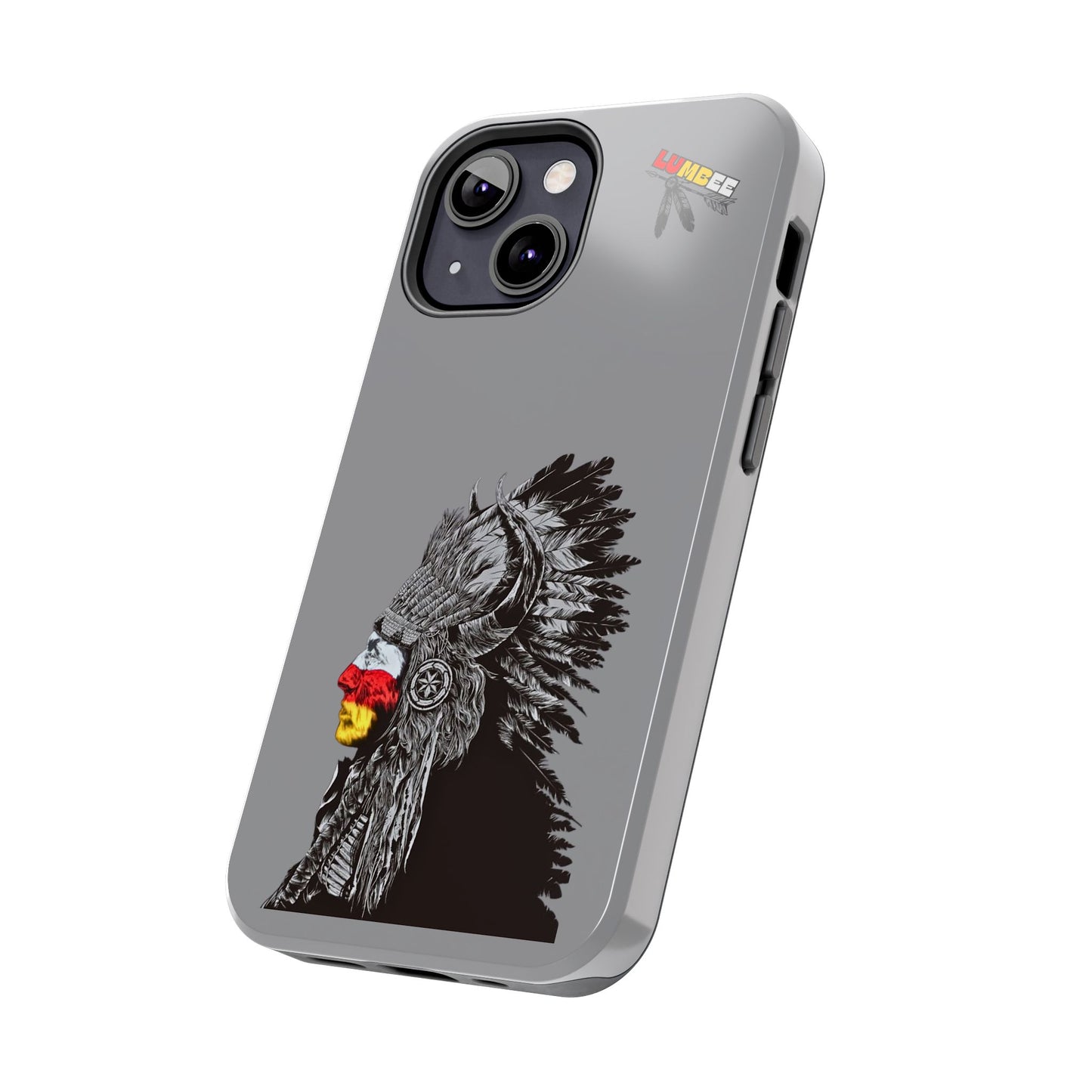 Grey Tough Phone Case — 910 Indian Chief