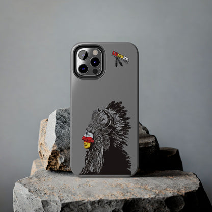 Grey Tough Phone Case — 910 Indian Chief