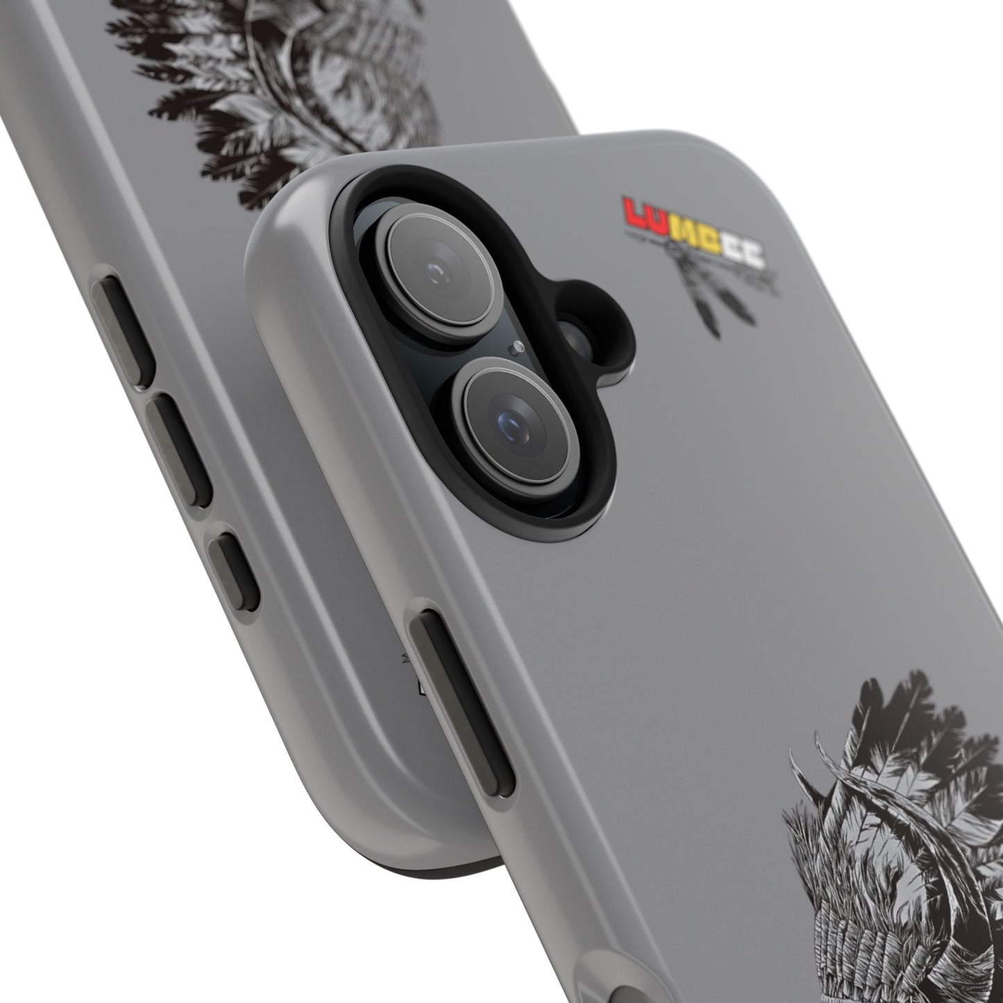 Grey Tough Phone Case — 910 Indian Chief