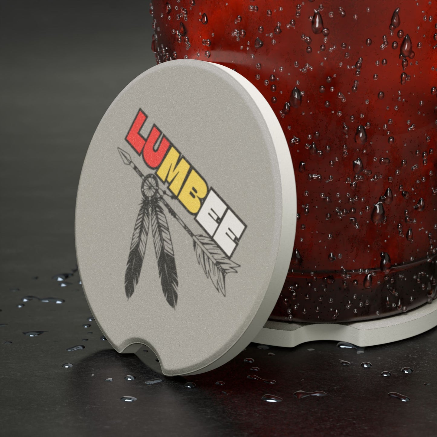 Lumbee Soapstone Car Coaster