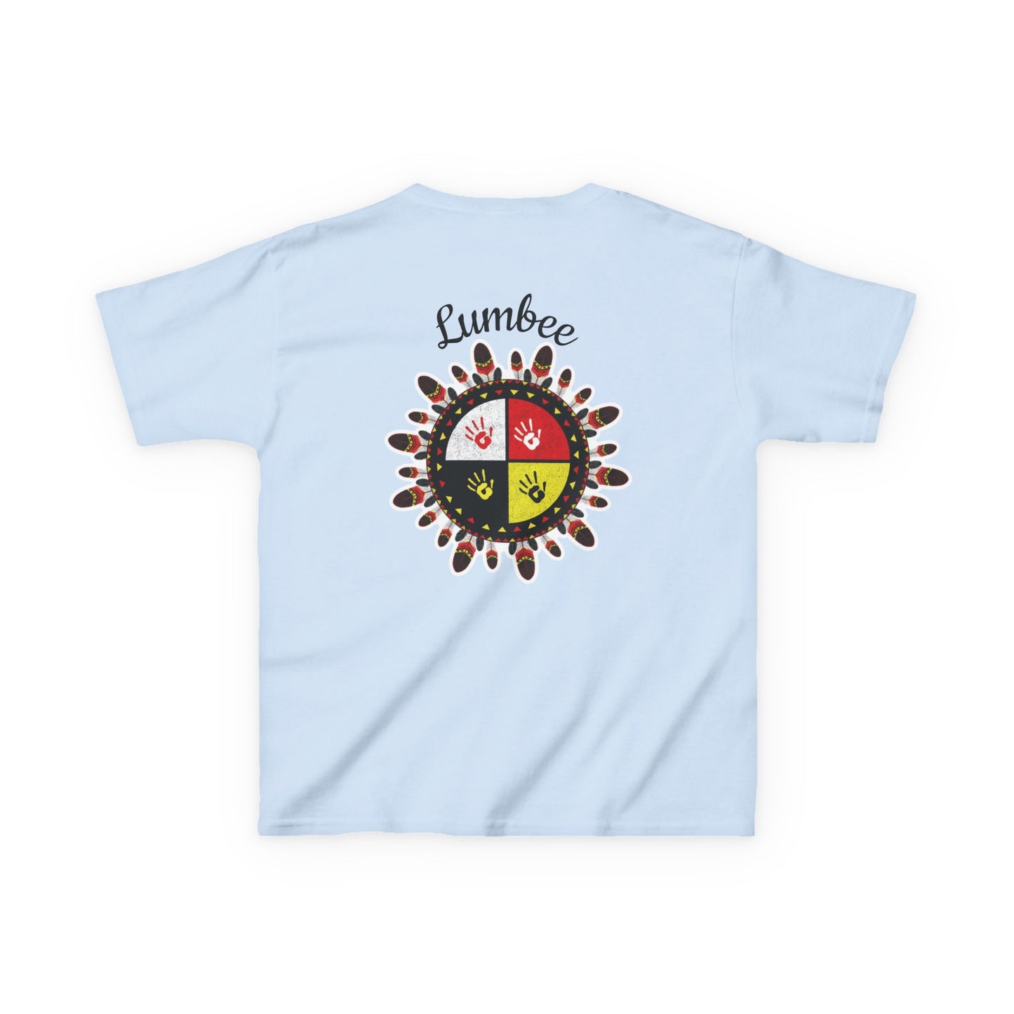 Lumbee Medicine Wheel Kids Graphic Tee | Unisex