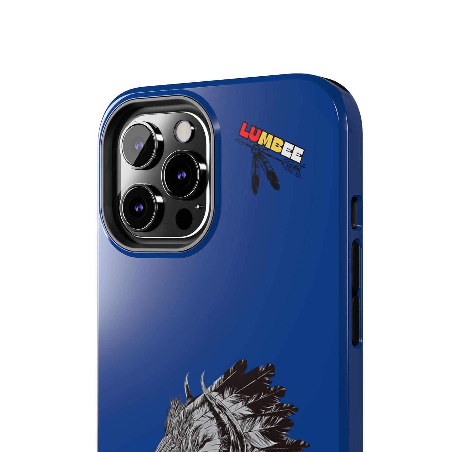 Blue Tough Phone Case — 910 Indian Chief