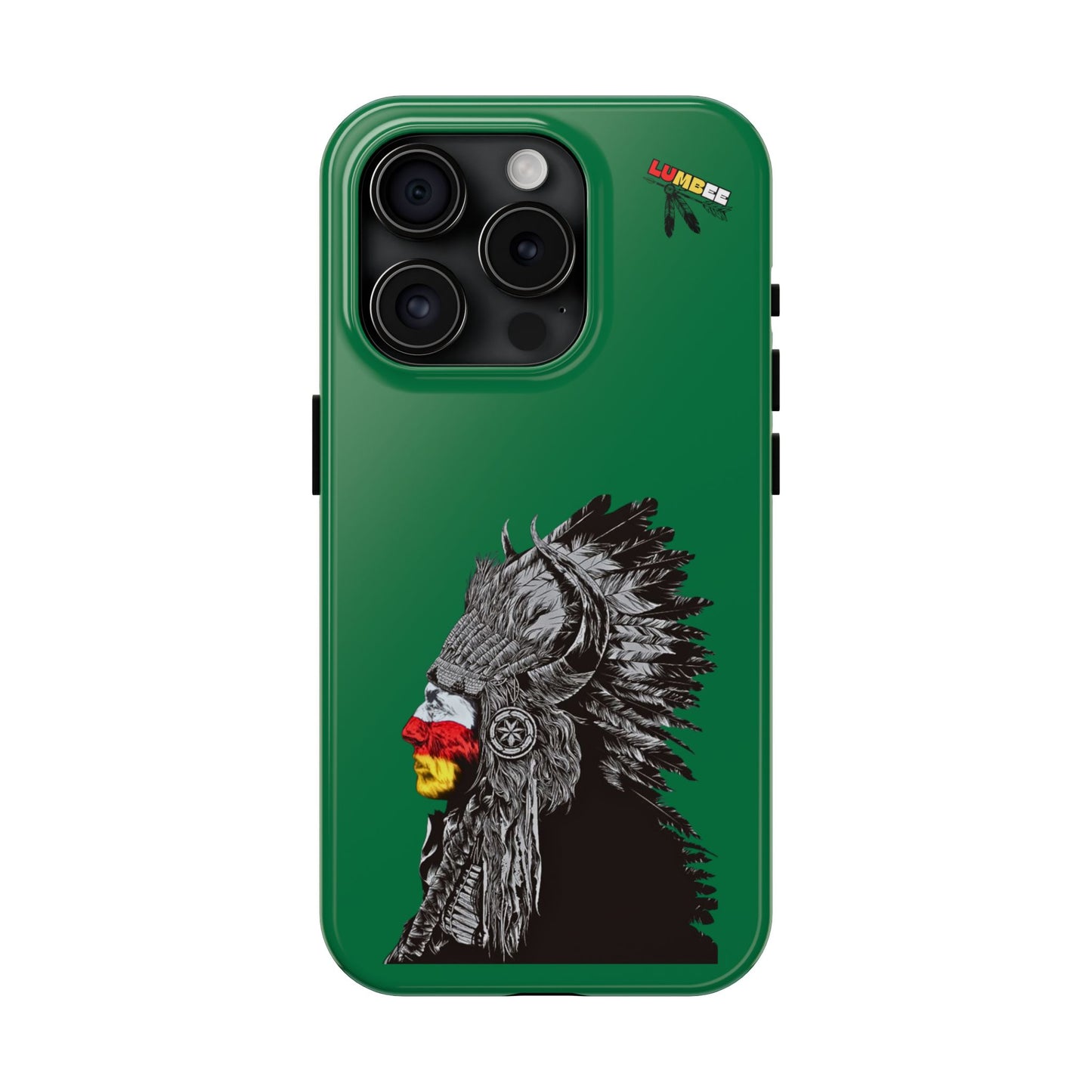 Green Tough Phone Case — 910 Indian Chief