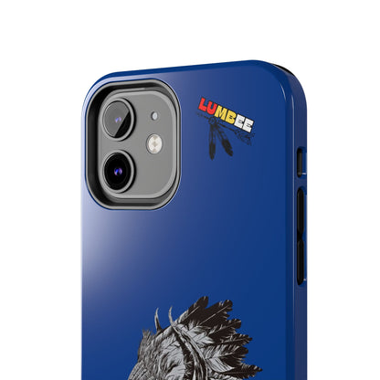 Blue Tough Phone Case — 910 Indian Chief