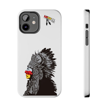 White Tough Phone Case — 910 Indian Chief
