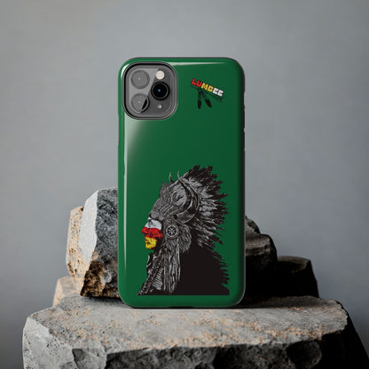 Green Tough Phone Case — 910 Indian Chief