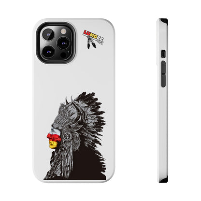 White Tough Phone Case — 910 Indian Chief