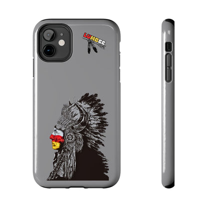 Grey Tough Phone Case — 910 Indian Chief