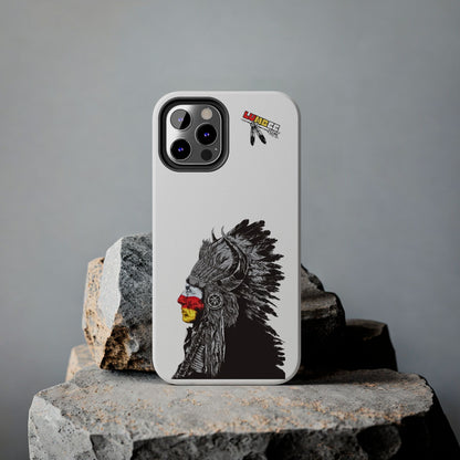 White Tough Phone Case — 910 Indian Chief
