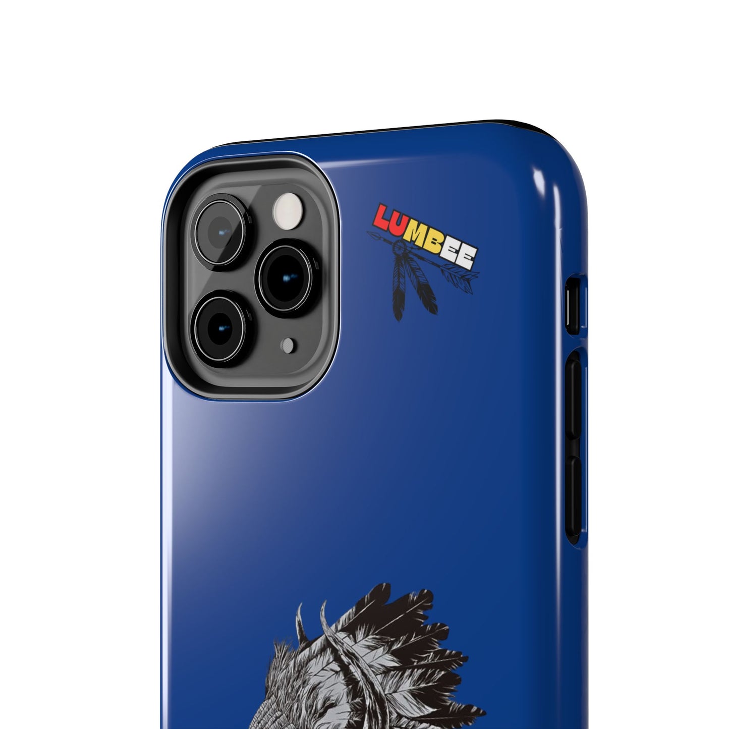 Blue Tough Phone Case — 910 Indian Chief