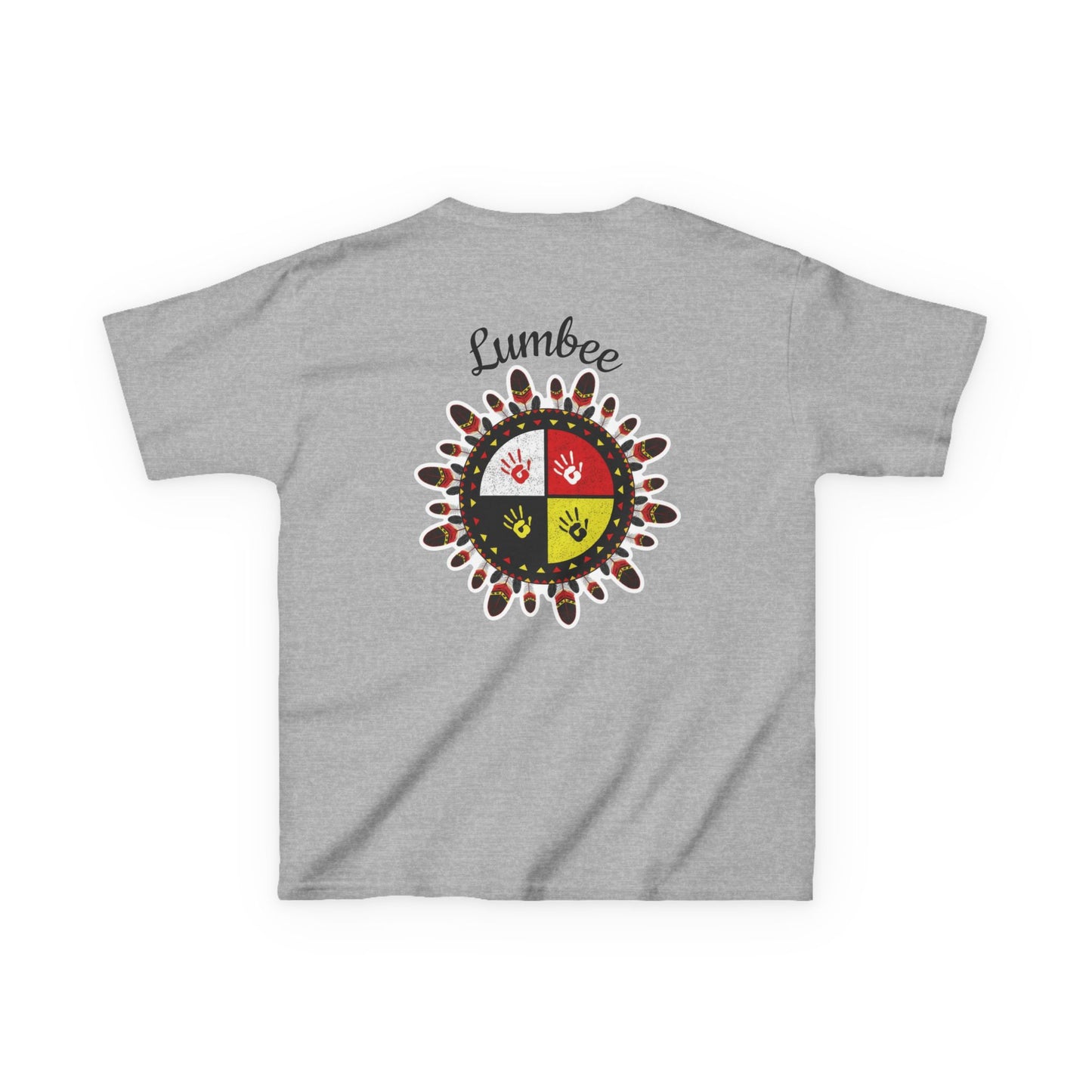 Lumbee Medicine Wheel Kids Graphic Tee | Unisex
