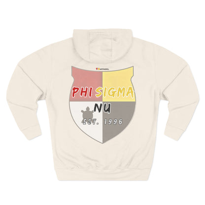 Phi Sigma Nu Fleece Graphic Hoodie - Crest