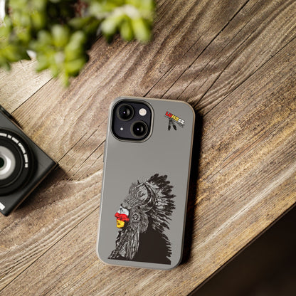 Grey Tough Phone Case — 910 Indian Chief