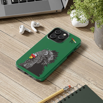 Green Tough Phone Case — 910 Indian Chief