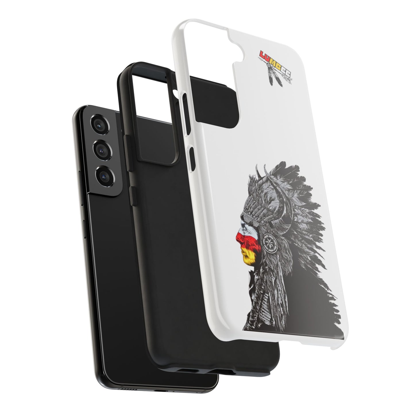 White Tough Phone Case — 910 Indian Chief