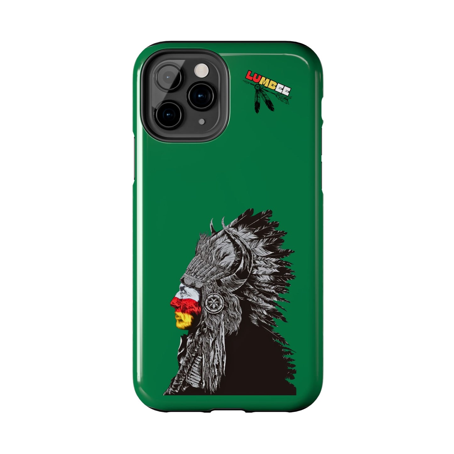 Green Tough Phone Case — 910 Indian Chief