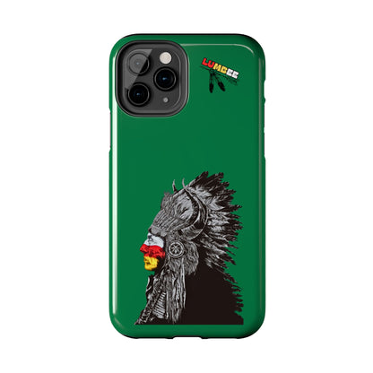 Green Tough Phone Case — 910 Indian Chief