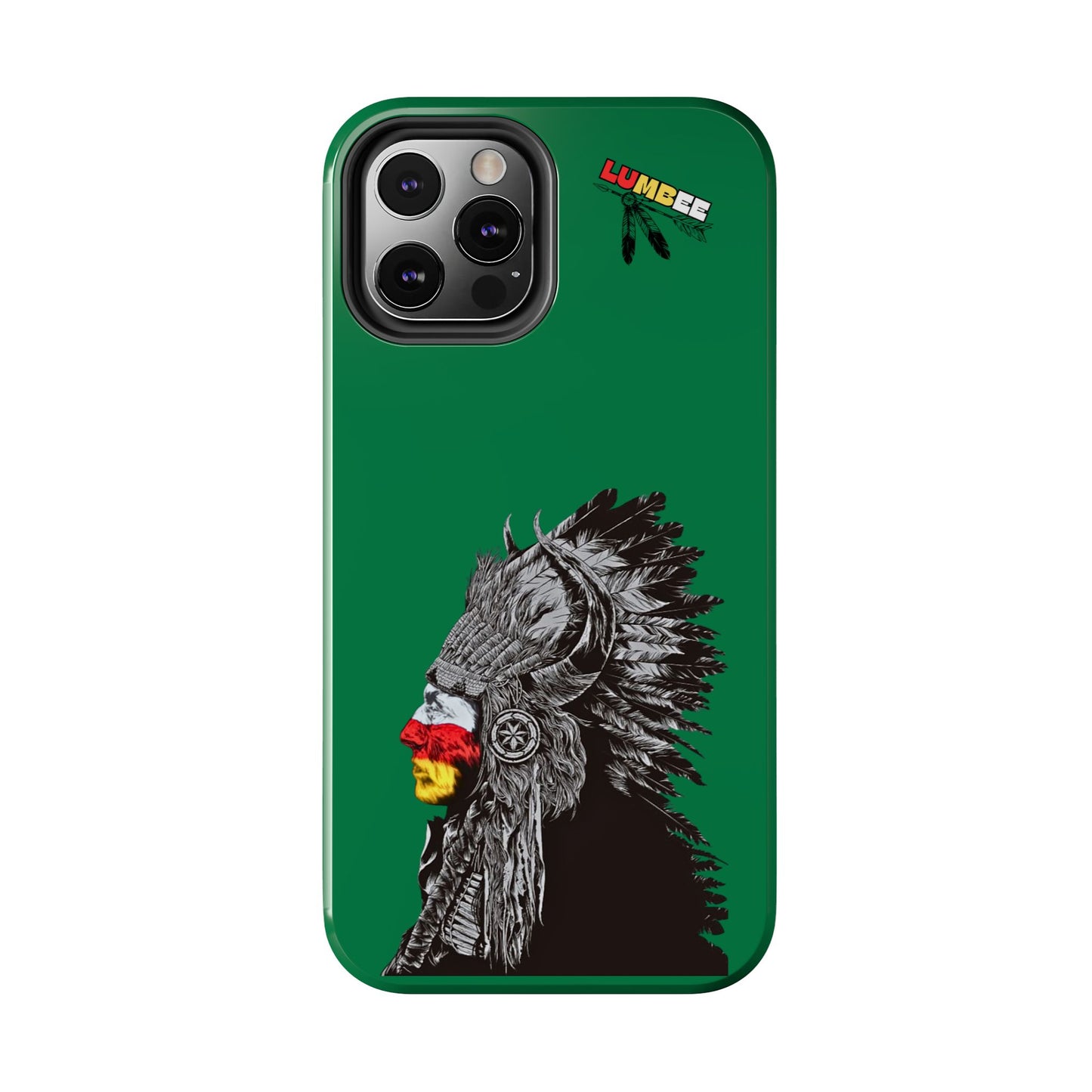 Green Tough Phone Case — 910 Indian Chief