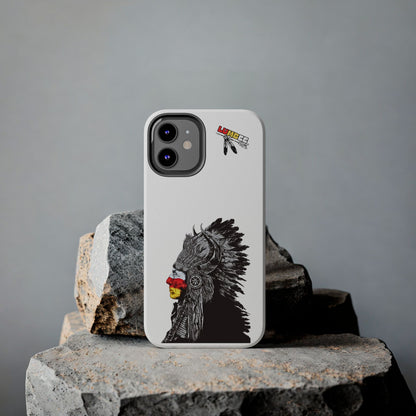 White Tough Phone Case — 910 Indian Chief