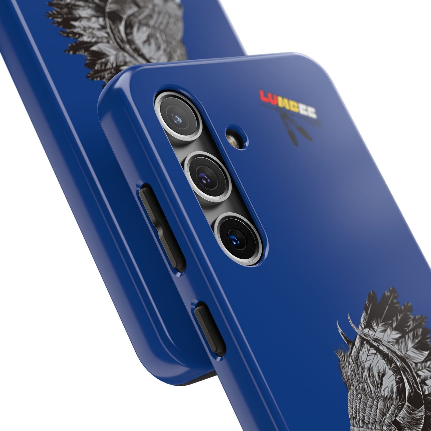 Blue Tough Phone Case — 910 Indian Chief