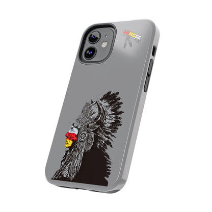 Grey Tough Phone Case — 910 Indian Chief