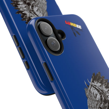 Blue Tough Phone Case — 910 Indian Chief