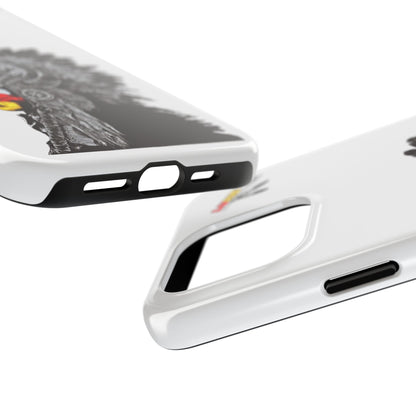 White Tough Phone Case — 910 Indian Chief