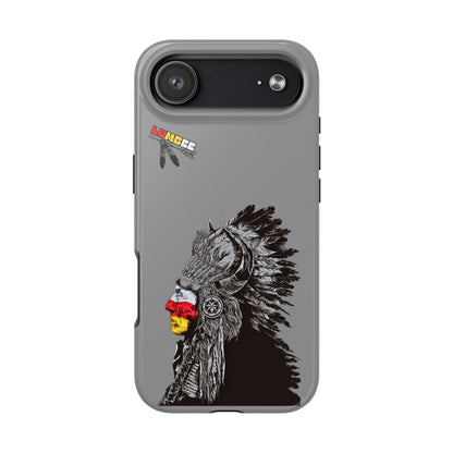 Grey Tough Phone Case — 910 Indian Chief