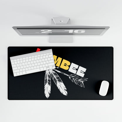 Lumbee Tribal Desk Mat | Black