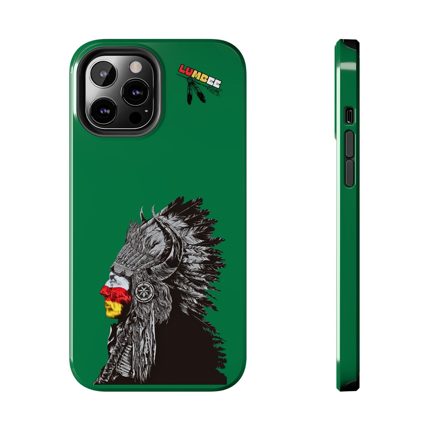 Green Tough Phone Case — 910 Indian Chief