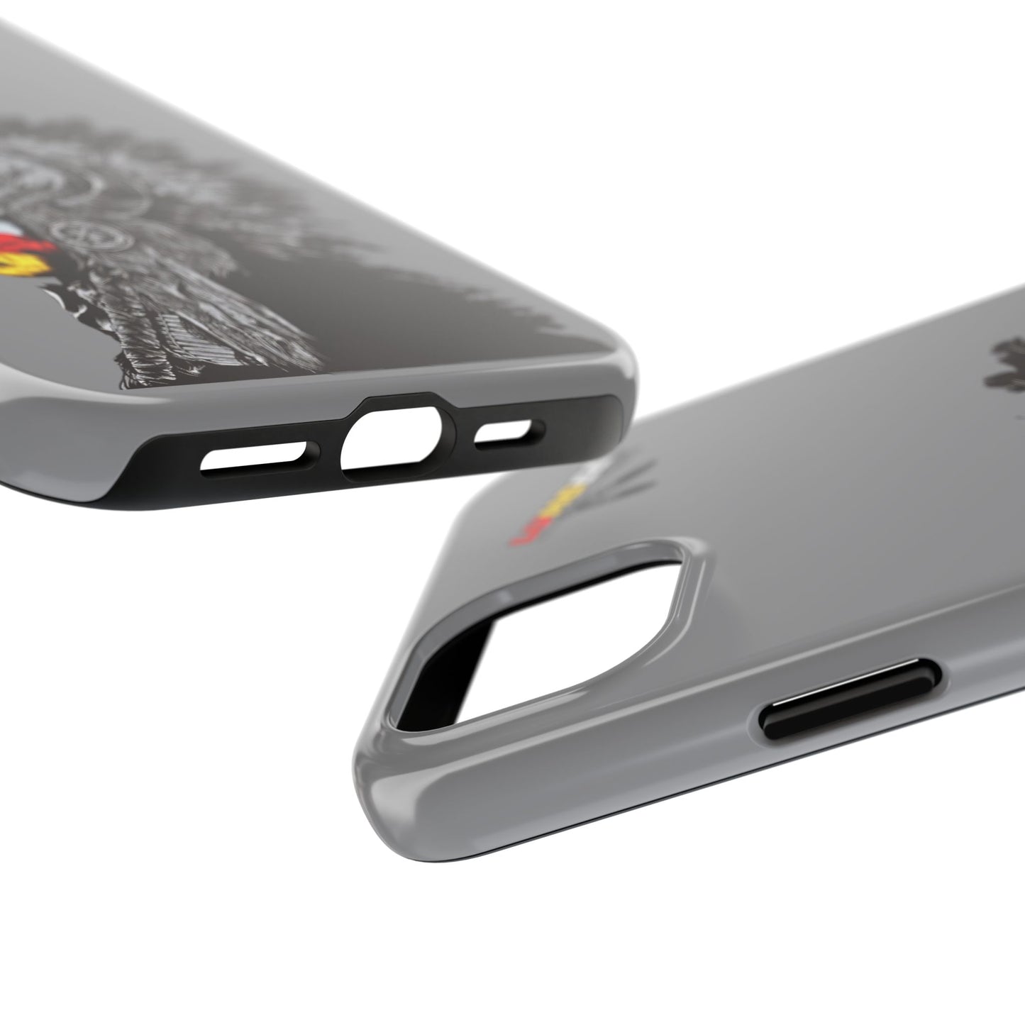 Grey Tough Phone Case — 910 Indian Chief