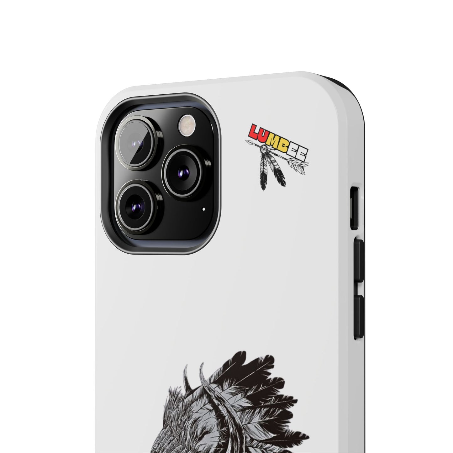 White Tough Phone Case — 910 Indian Chief