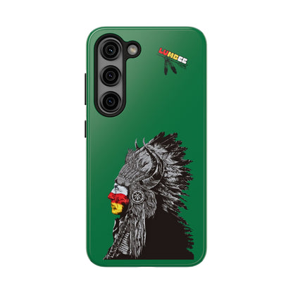 Green Tough Phone Case — 910 Indian Chief