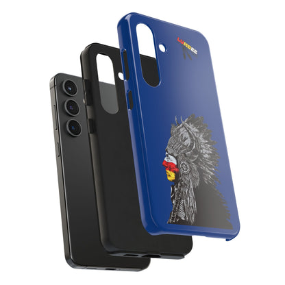 Blue Tough Phone Case — 910 Indian Chief