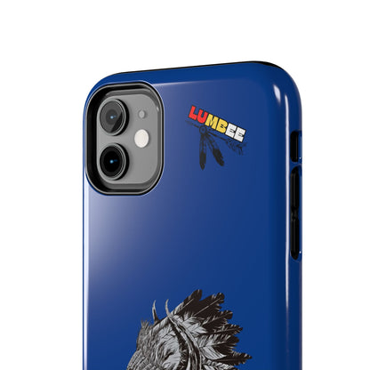 Blue Tough Phone Case — 910 Indian Chief