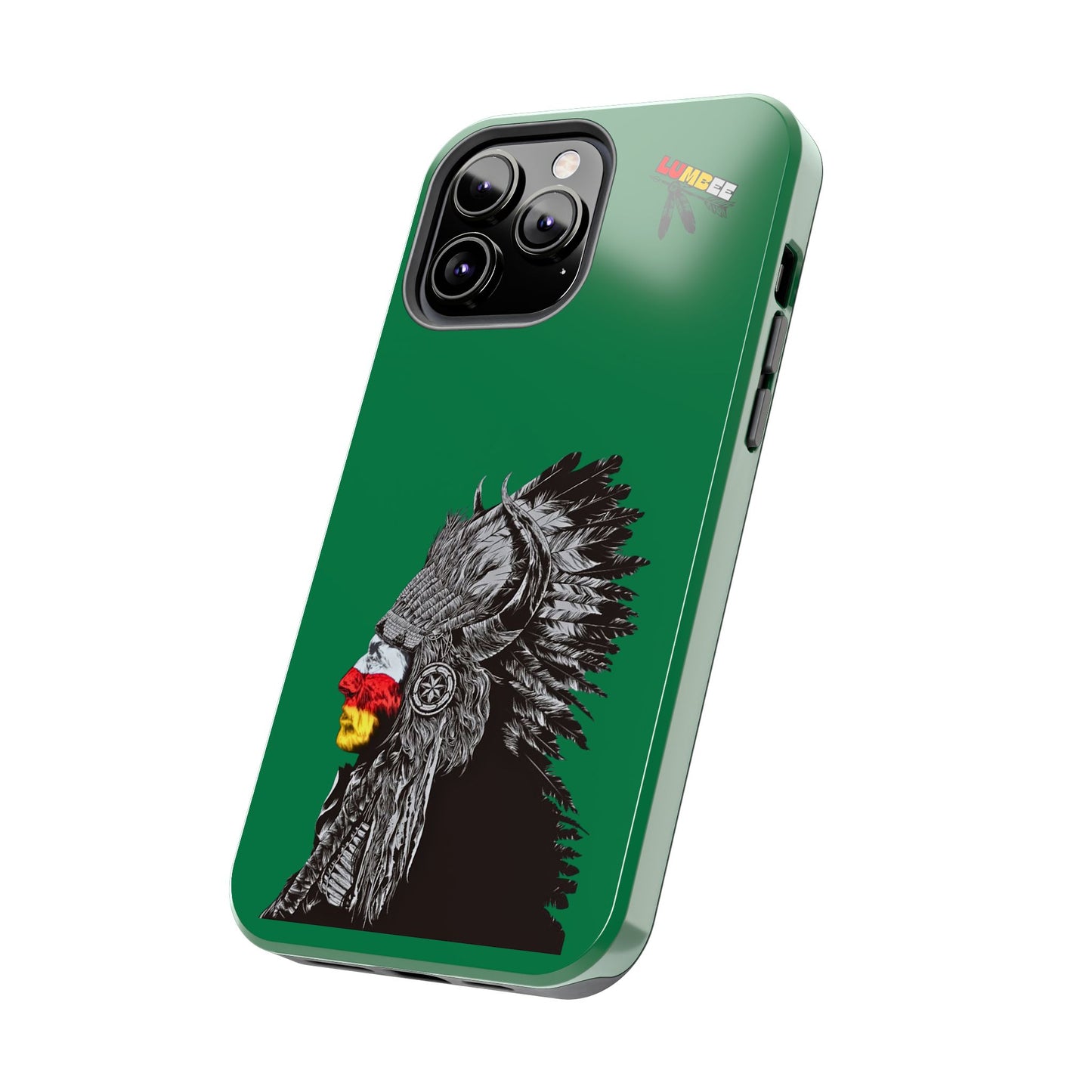 Green Tough Phone Case — 910 Indian Chief