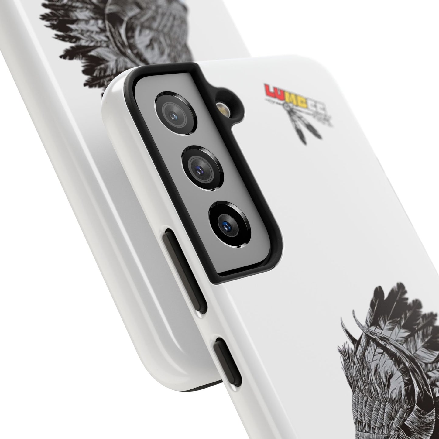 White Tough Phone Case — 910 Indian Chief