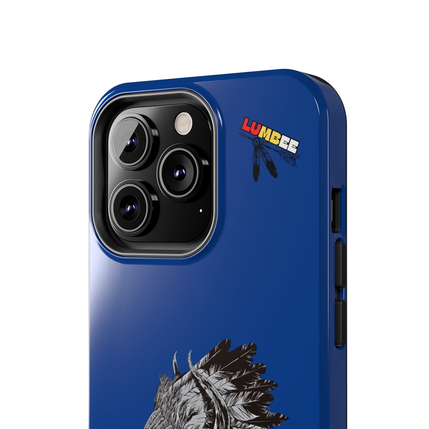 Blue Tough Phone Case — 910 Indian Chief